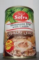 Mängden socker i Houmous Dip with Cumin