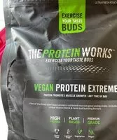 Mängden socker i Vegan protein extreme