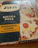 Mängden socker i Zizzi Rustica Margherita Classic Pizza