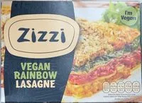 Mängden socker i Vegan Rainbow Lasagne
