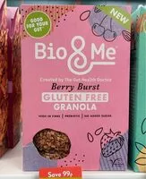 Mängden socker i Berry Burst Gluten Free Granola