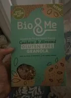 Mängden socker i Gluten free cashew amd almond gf granola