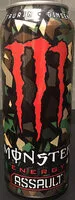 Mängden socker i Monster Energy Assault