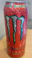 Mängden socker i Monster Energy Ultra Watermelon