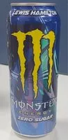 Mängden socker i Monster Energy Lewis Hamilton Zero Sugar