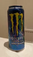 Mängden socker i Monster Energy - Lewis Hamilton Zero Sugar