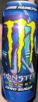 Mängden socker i Lewis Hamilton Monster Energy Zero Sugar