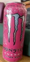 Mängden socker i Monster ultra rosa