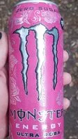 Mängden socker i Monster energy ultra rosá