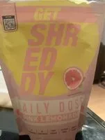 Mängden socker i Get Shreddy daily dose pink lemonade