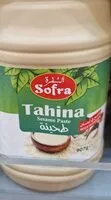 Mängden socker i Tahina sesame paste