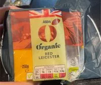 Mängden socker i Organic red leicester