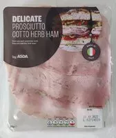 Mängden socker i Delicate Prosciutto Cotto Herb Ham