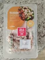 Mängden socker i classic chicken breast slices