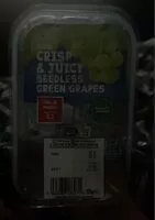 Mängden socker i Seedless grapes