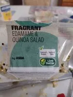 Mängden socker i fragrant edamame and quinoa salad