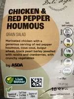 Mängden socker i Chicken & Red Pepper Houmous Grain Salad