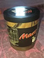 Mängden socker i Mars pâte à tartiner