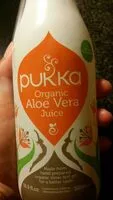 Mängden socker i Pukka organic aloe vera juice