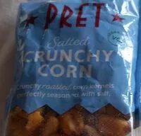 Mängden socker i salted crunchy corn