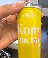 Mängden socker i Organic ginger kombucha