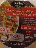 Mängden socker i Screaming Hot Salad with Chicken