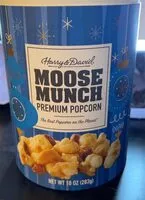 Mängden socker i Moose munch premium popcorn