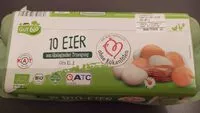 Mängden socker i 10 Bio Eier