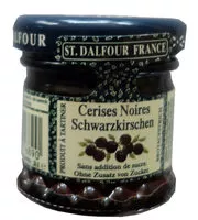 Mängden socker i Rhapsodie de fruit St. Dalfour Cerises Noires