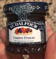 Mängden socker i Quatre fruits