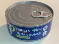 Mängden socker i Tuna Chunks in Spring water