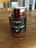 Mängden socker i Bart Red Thai Curry Paste