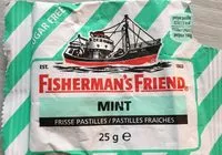 Mängden socker i Fisherman's Friend Mint Green S. S.