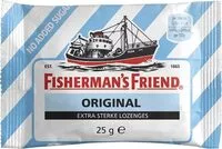 Mängden socker i Fisherman's Friend Original Blue S. S.