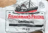 Mängden socker i Fisherman's Friend Ex.strong Original BS