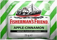 Mängden socker i Fisherman's Friend Pomme-cannelle S. S. X24