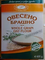 Mängden socker i Пълнозърнесто овесено брашно