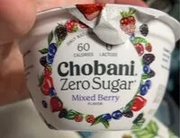 Mängden socker i Chobani zero sugar