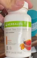 Mängden socker i Herbal tea concentrate