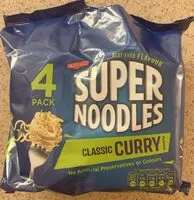 Mängden socker i Super noodles