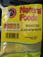 Mängden socker i Roasted cashew nuts