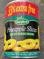Mängden socker i Pineapple Slices