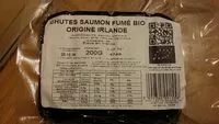Mängden socker i Chutes saumon fumé  bio origine Irlande
