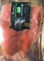 Mängden socker i Saumon bio fumé Irlande