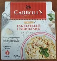 Mängden socker i Carroll's Tagliatelle Carbonara
