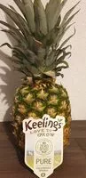 Mängden socker i Ananas sans résidus de pesticides