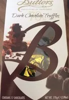 Mängden socker i Dark chocolate truffles