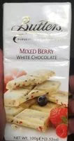 Mängden socker i Mixed Berry white chocolate