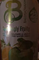 Mängden socker i Sparklingly Fruity Apple, Elderflower & Lemon Sparkling Irish Water Drink