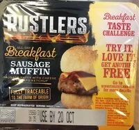 Mängden socker i All day Breakfast sausage muffin